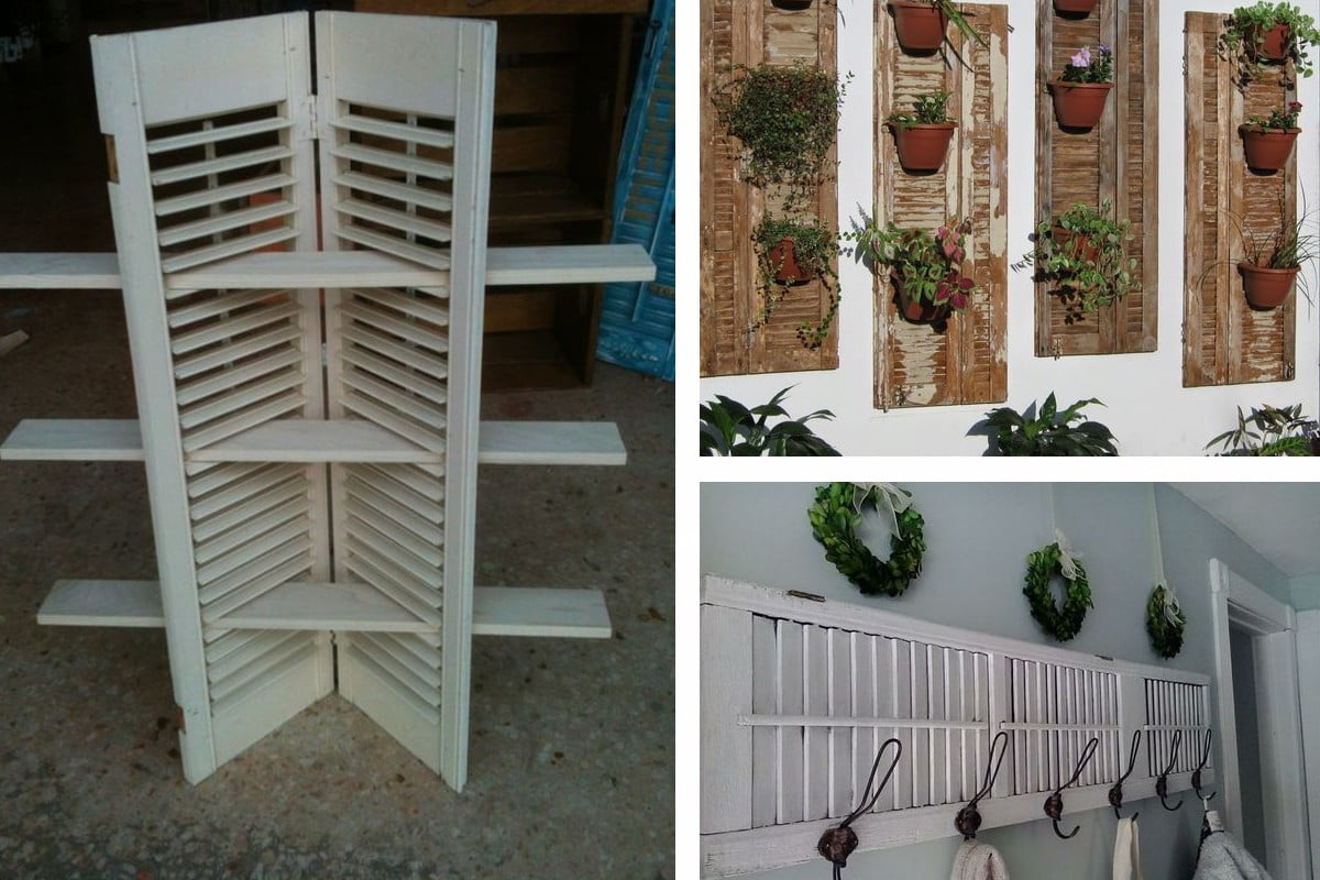 come riutilizzare le persiane tante riciclo persiane