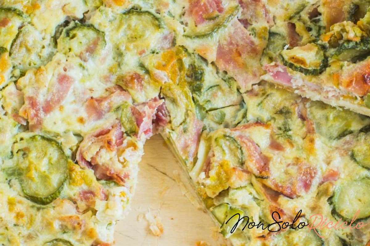 crostata salata con zucchine prosciutto 82