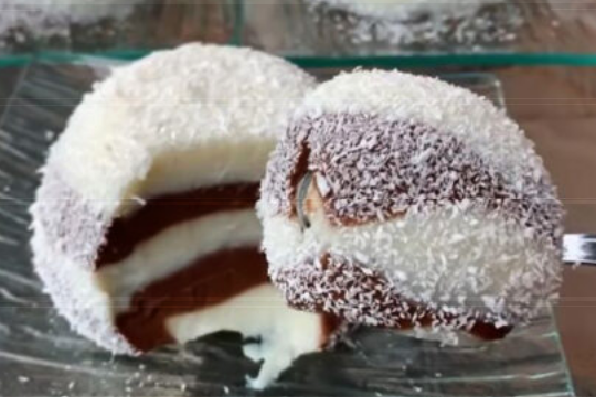 dessert al latte e cioccolato dessert semifreddo