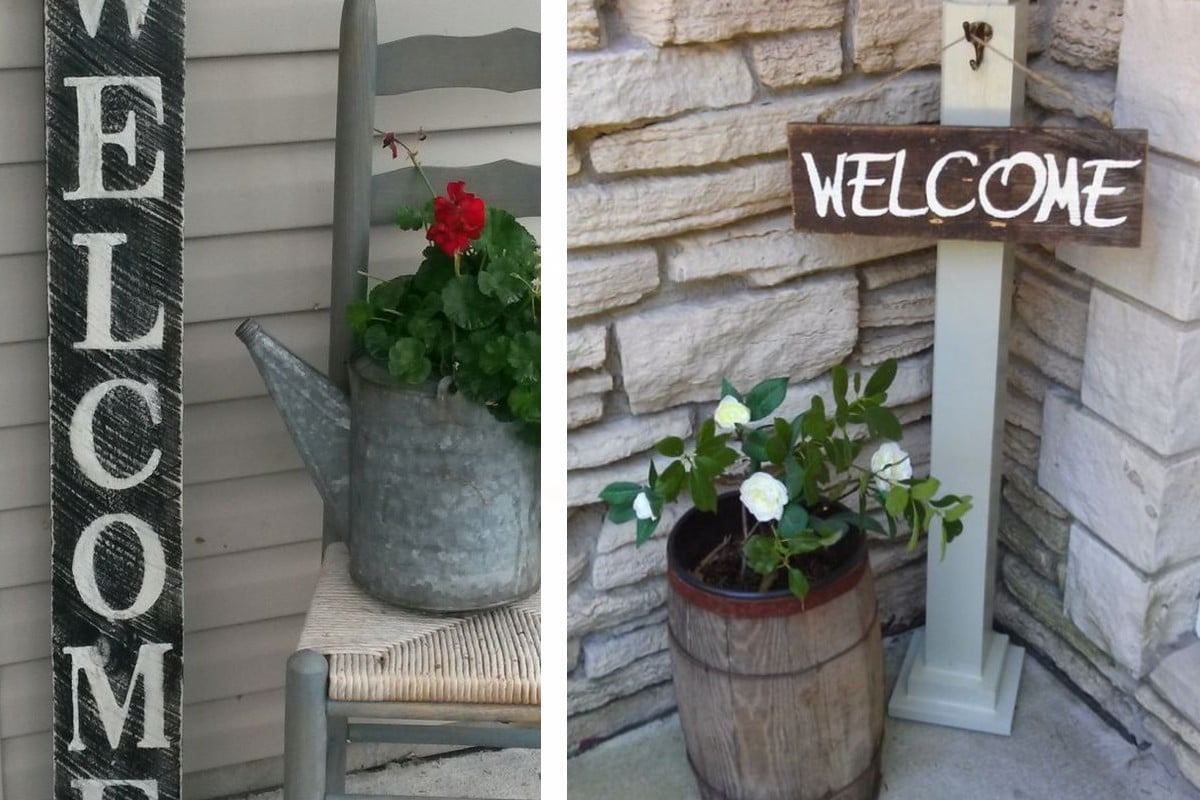 idee rustic chic per il portico rustic chic