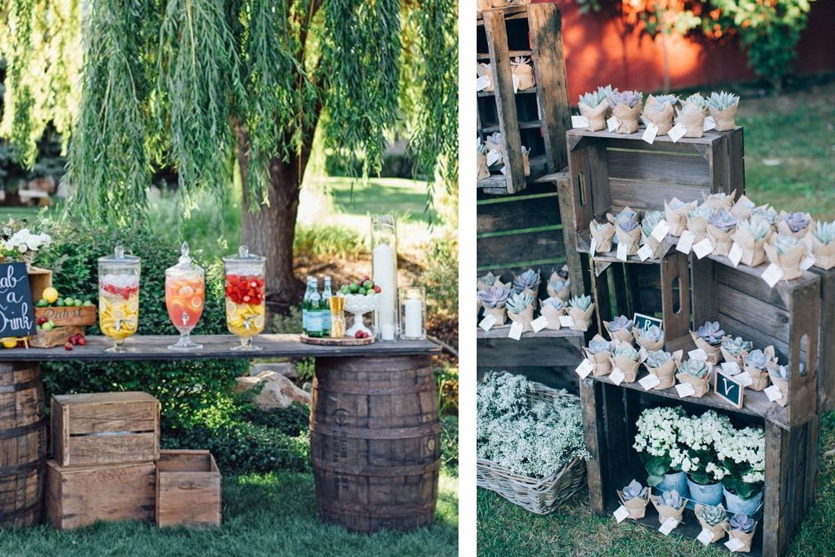 matrimonio rustic chic allaperto tante idee per matrimonio