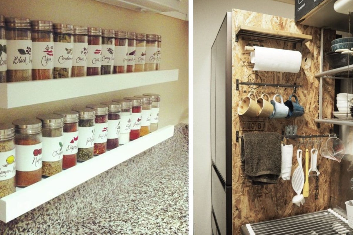 ripiani salvaspazio che renderanno ordinata ripiani salvaspazio cucina