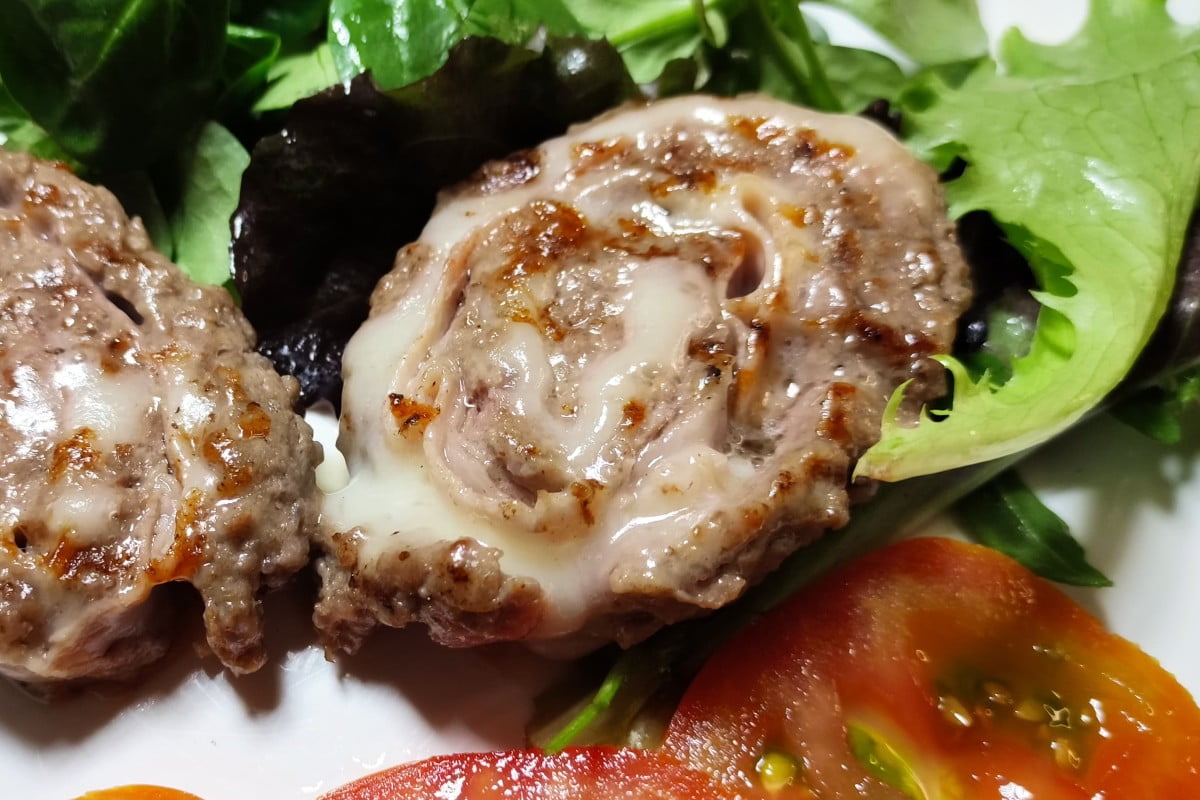 rotolo di carne macinata con hamburger girella
