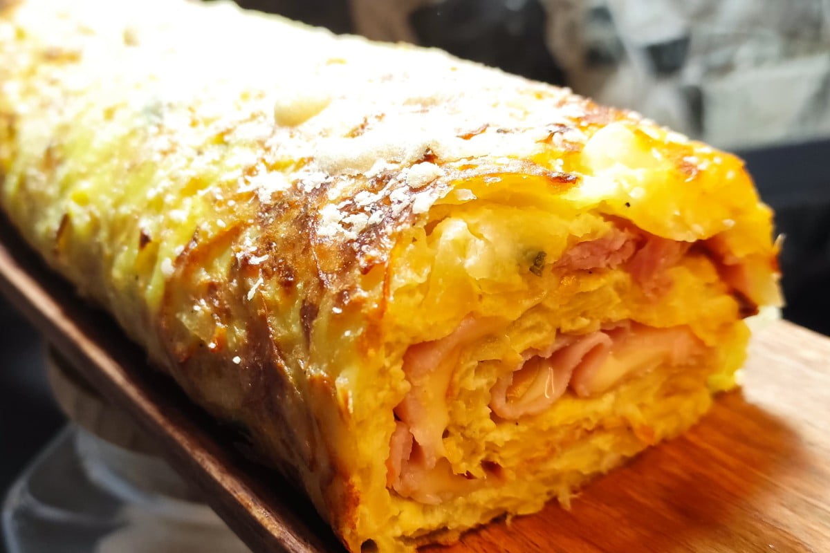 rotolo di patate e carne rotolo di patate light