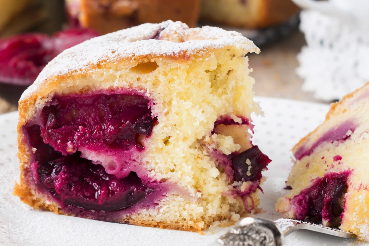 torta deliziosa irrealistica in 5 torta al kefir