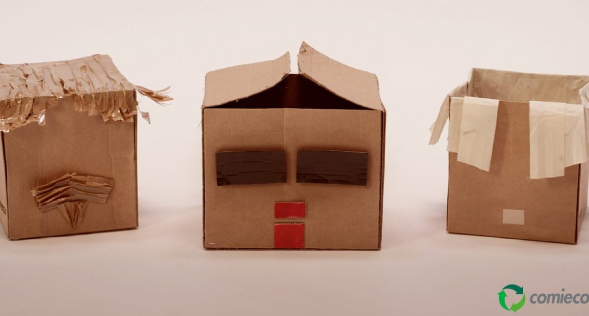 vecchio cartone per una perfetta 1254