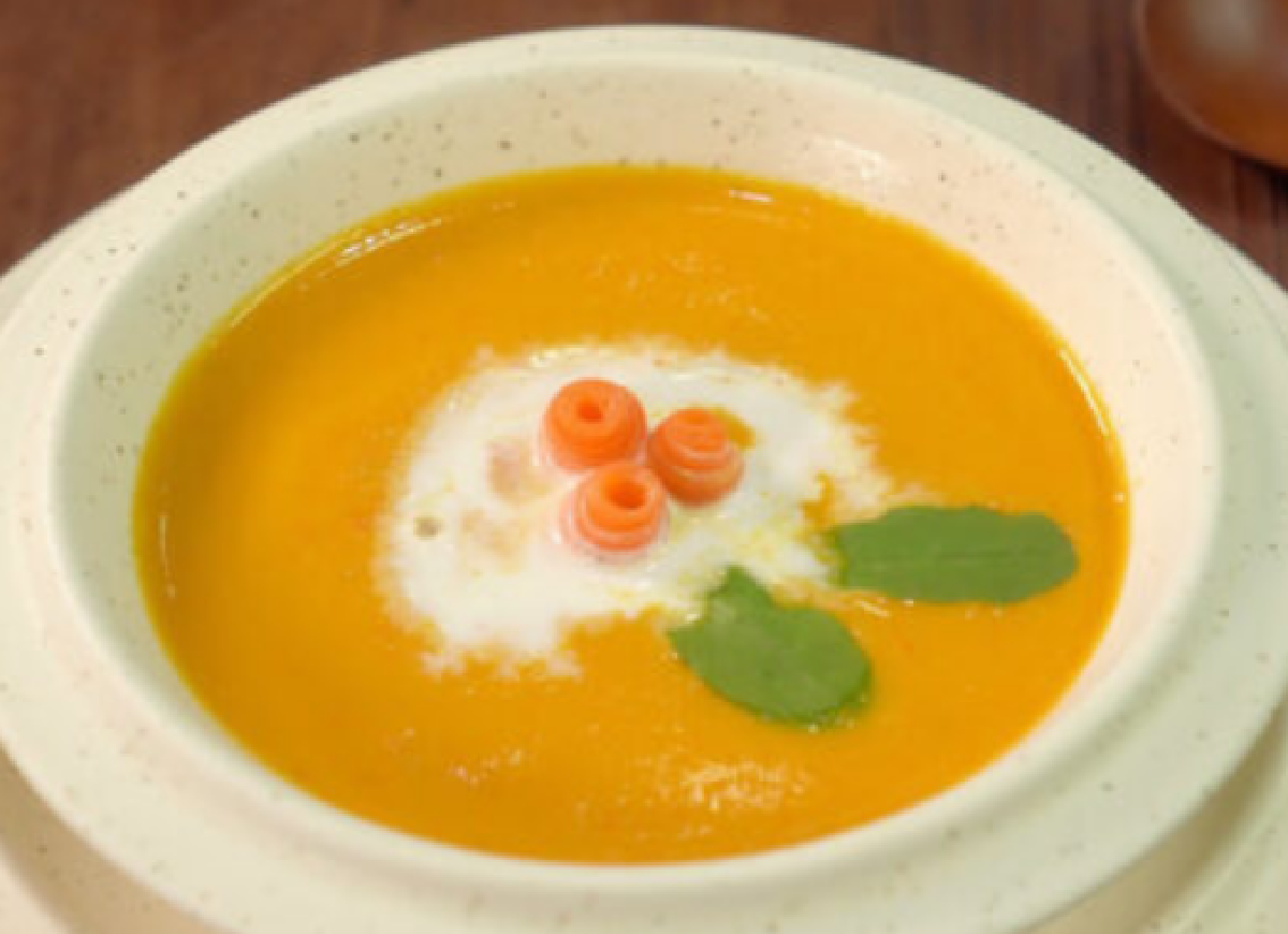 zuppa di carote super cremosa zuppa carote detox