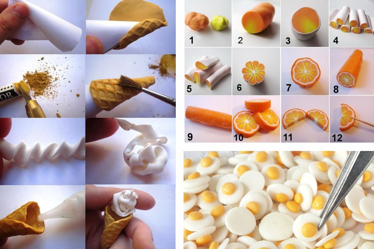 ciondoli realizzati con il fimo ciondoli fimo