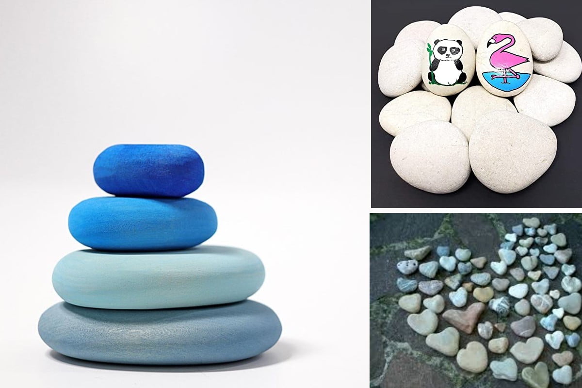 come pulire e preparare i sassi