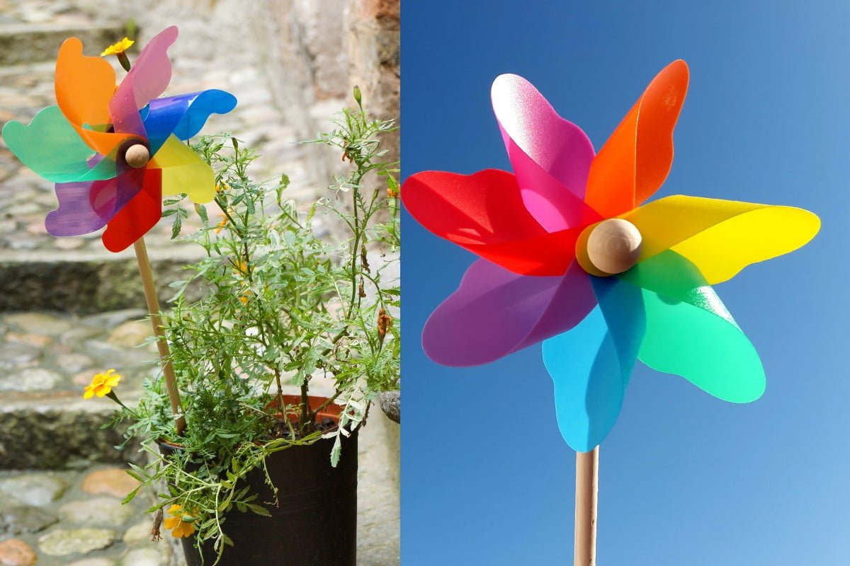 girandole in balcone o in girandola sul balcone