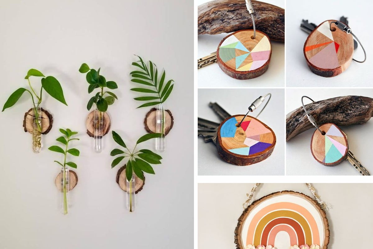 lavoretti creativi con tronchetti di Tronchetti