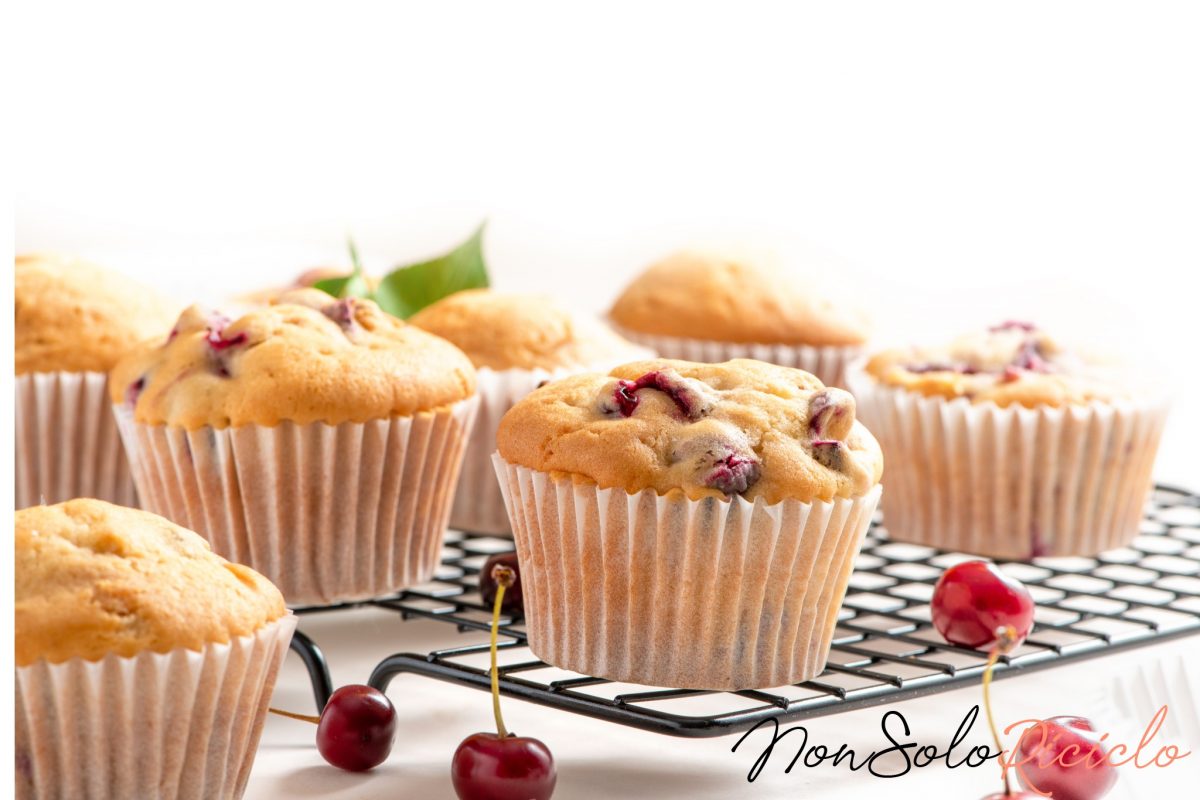 muffin alle ciliegie senza burro 3