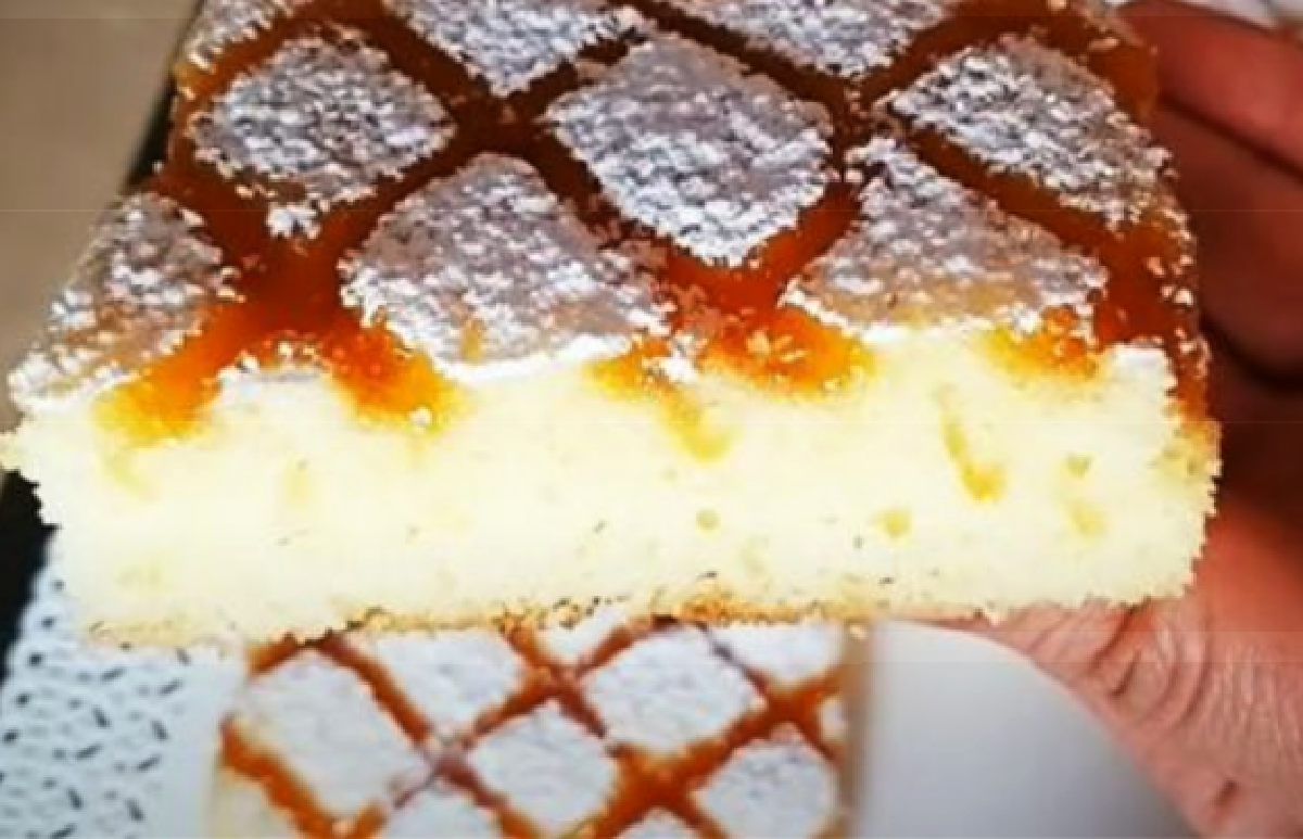 prova la torta versata di torta versata di albicocche