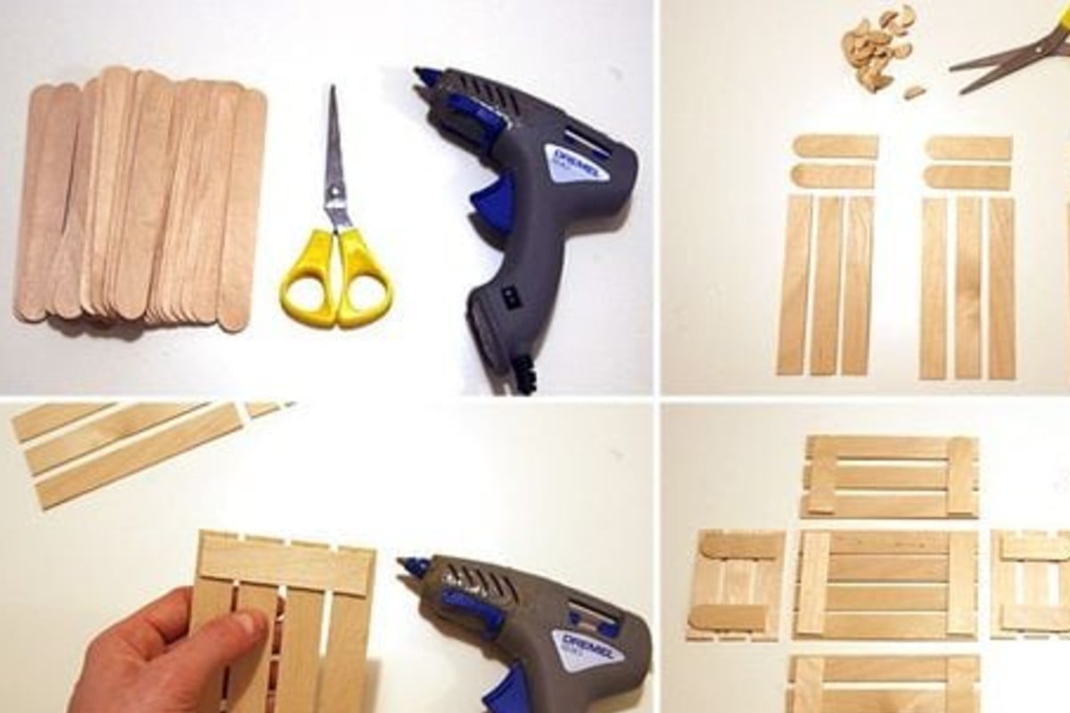 riciclo stecchi gelato ispirazioni davvero stecchi gelato