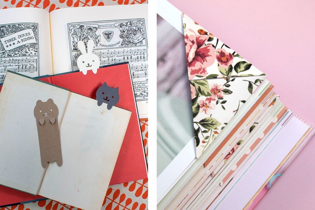 segnalibri di carta semplicissimi e segnalibro fai da te 1