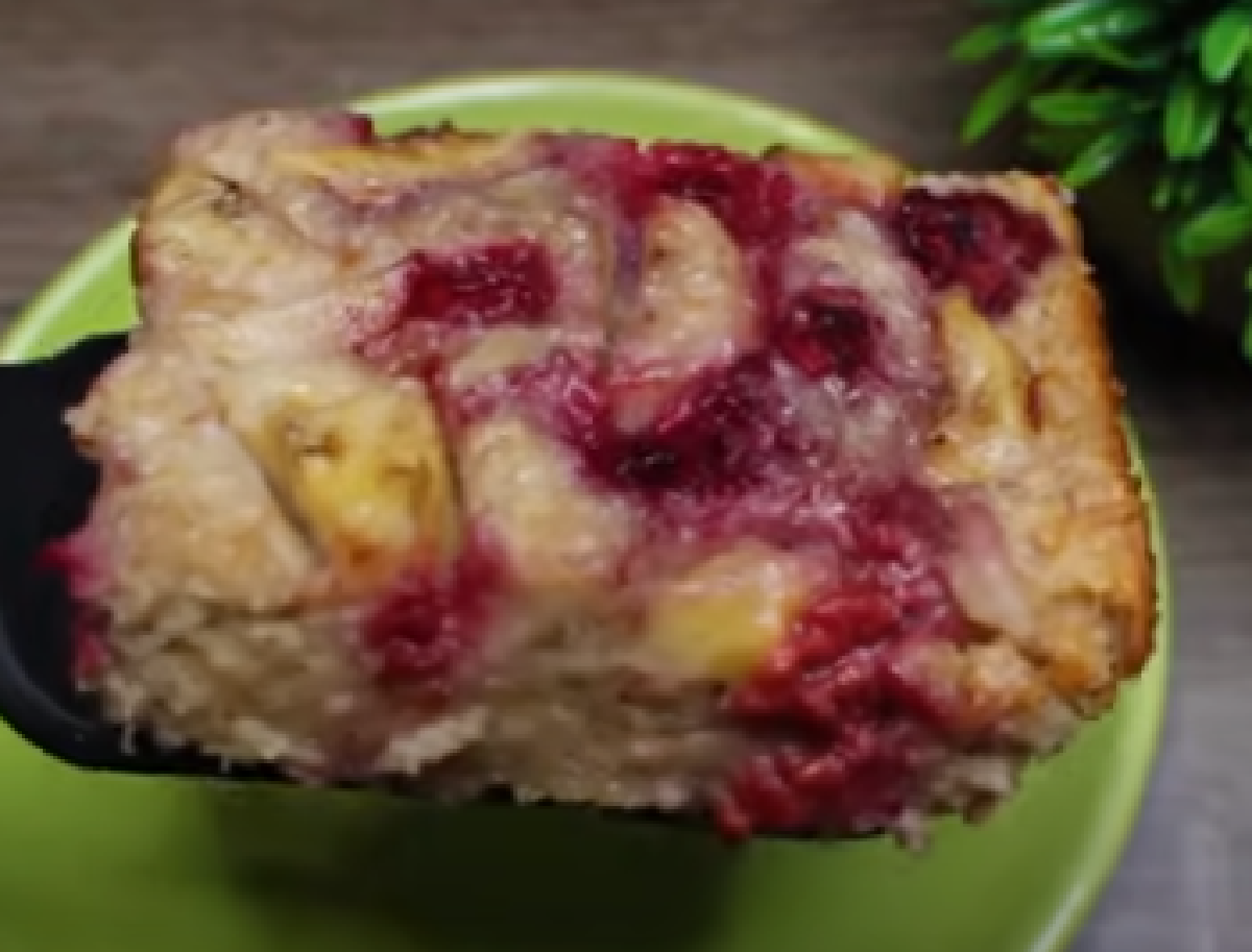 una prima colazione buona e dolce avena