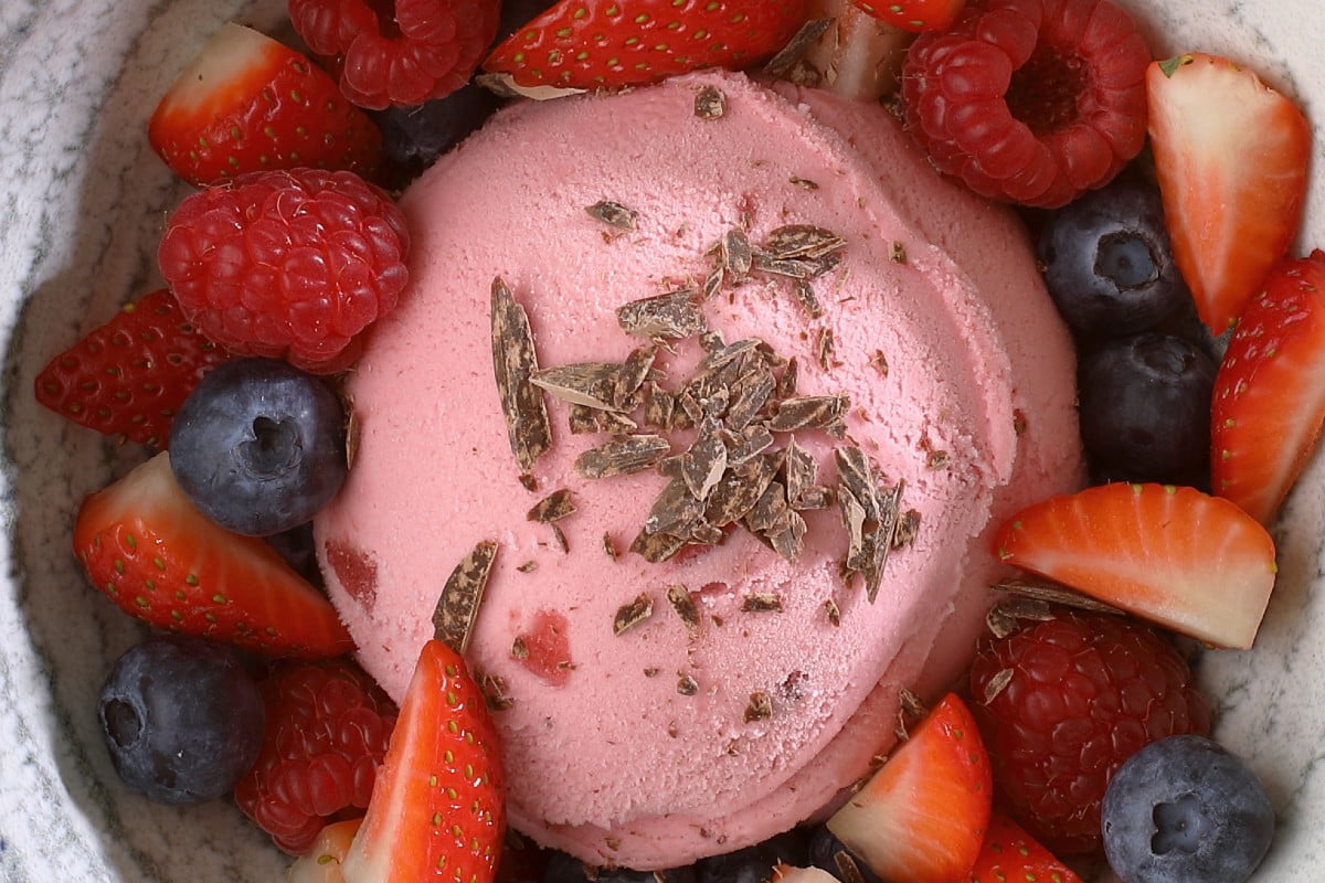 il gelato tutta frutta che gelato solo frutta