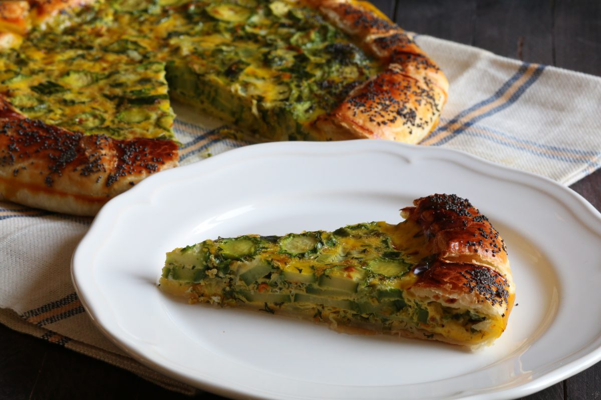 la crostata di zucchine la AdobeStock 147549542