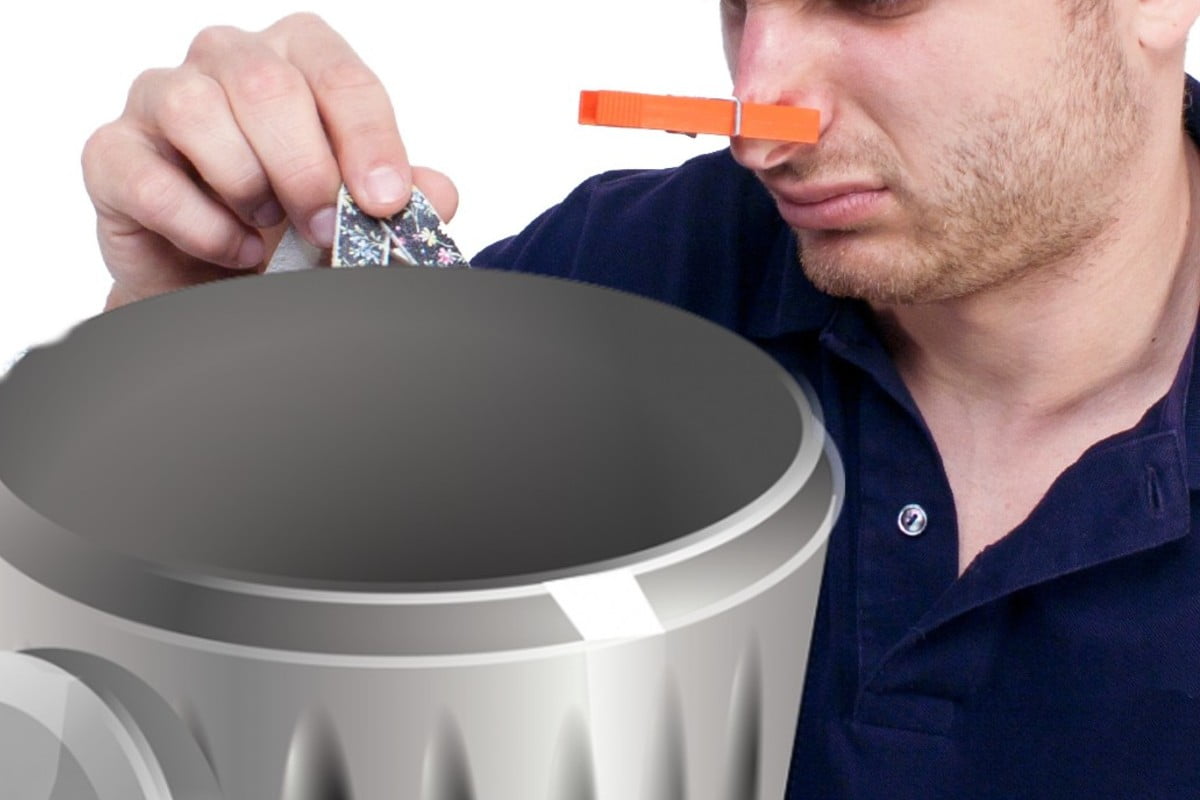 se la pattumiera puzza alcuni puzza pattumiera