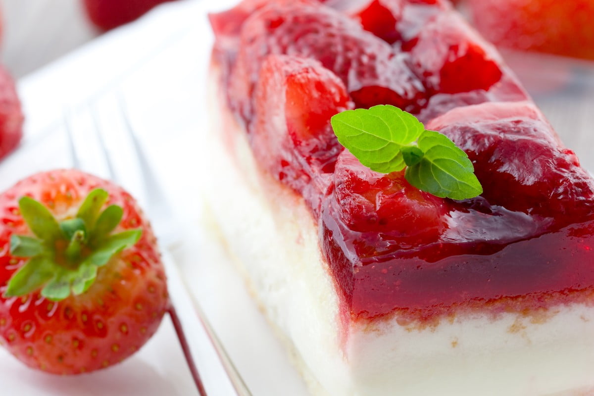 semifreddo yogurt e fragole super semifreddo