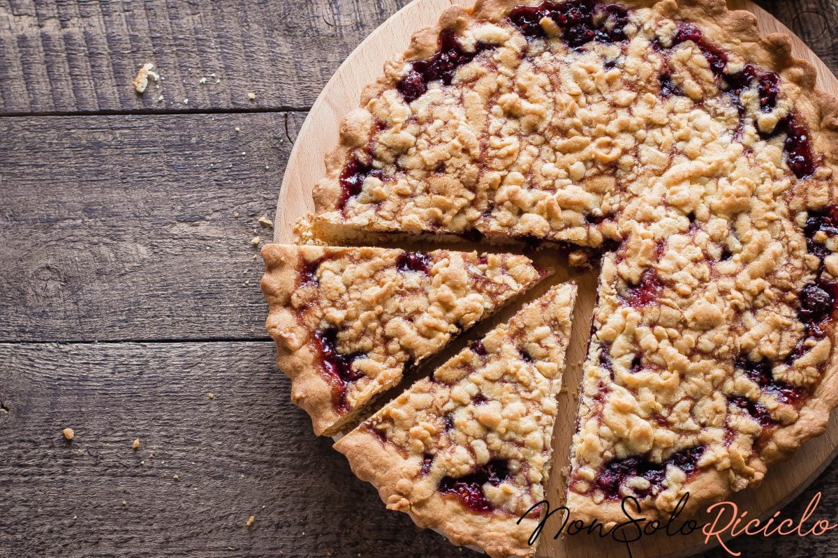 crostata crumble ai frutti di 1