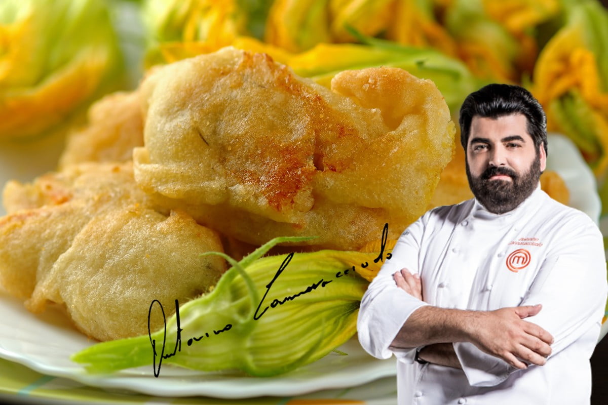 i fiori di zucca ripieni fiori di zucca cannavacciuolo