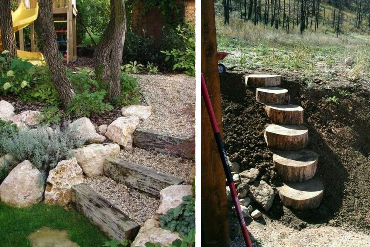 idee per scale da giardino scale da giardino fai da te