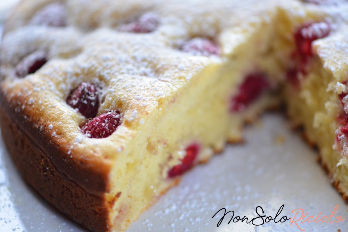 la profumatissima torta alle fragoline 4