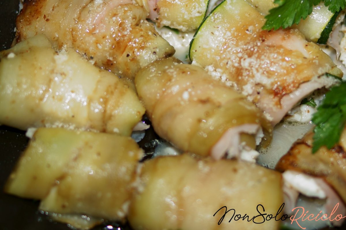 melanzane arrotolate al forno deliziosi 4