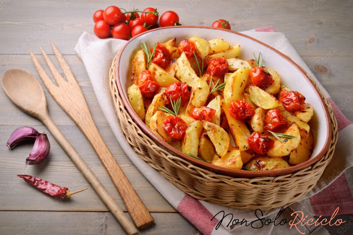 patate al forno e pomodorini 3