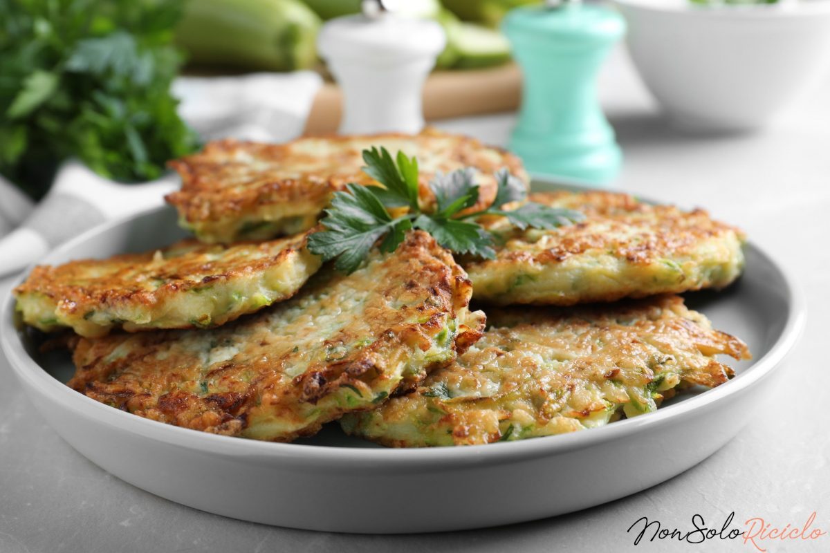 polpette schiacciate di zucchine al 2