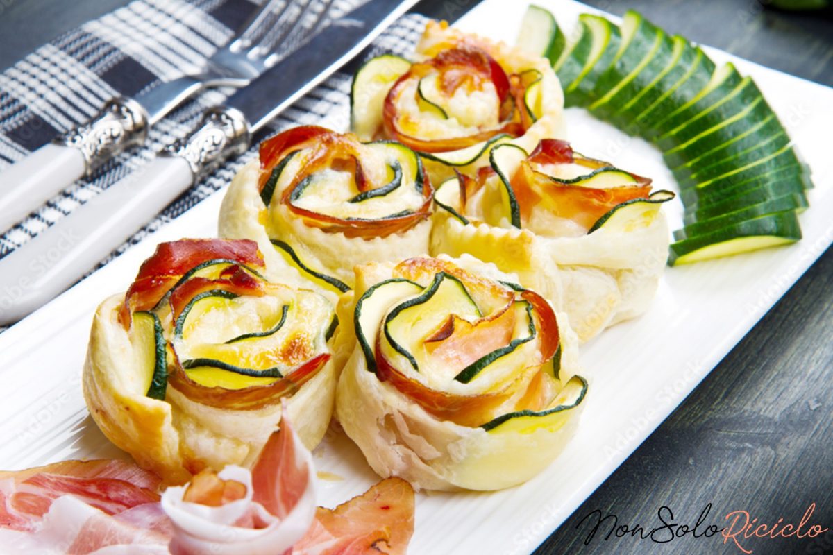 rose salate zucchine e speck 3
