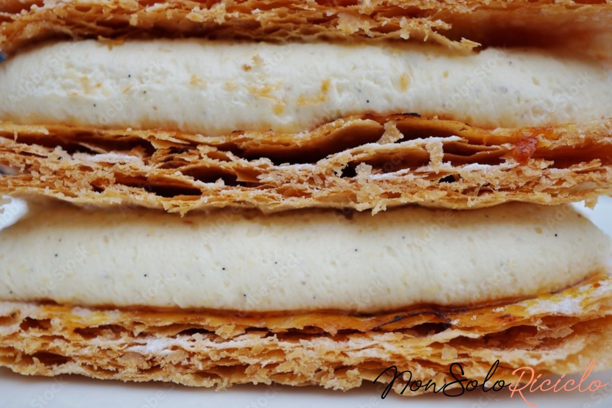 torta paradiso con sfogliatine glassate 2