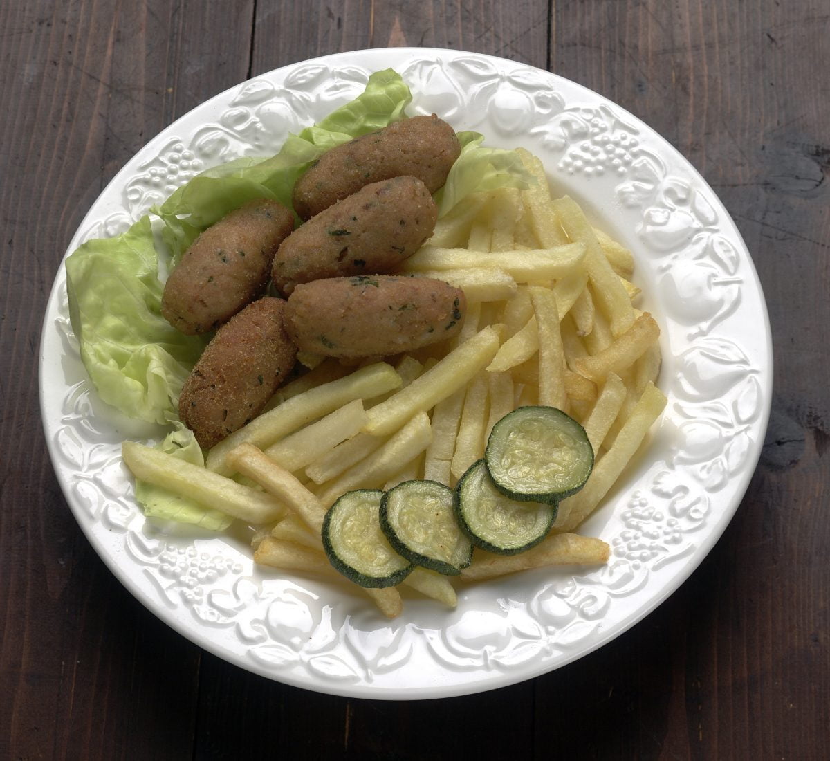 crocchette di zucchine fritte e AdobeStock 31108365