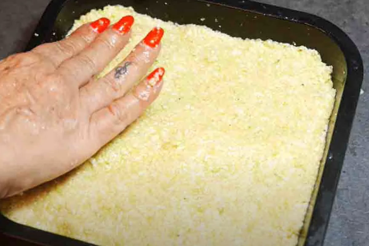 e2808bricetta light sformato di cavolfiore cavolfiore grattugiato in teglia