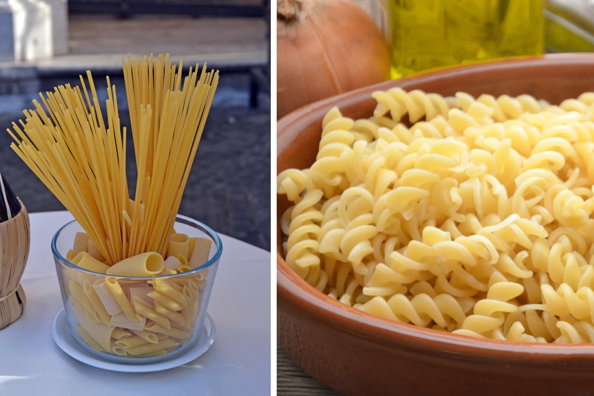 pasta la differenza tra peso pasta cruda pasta cotta