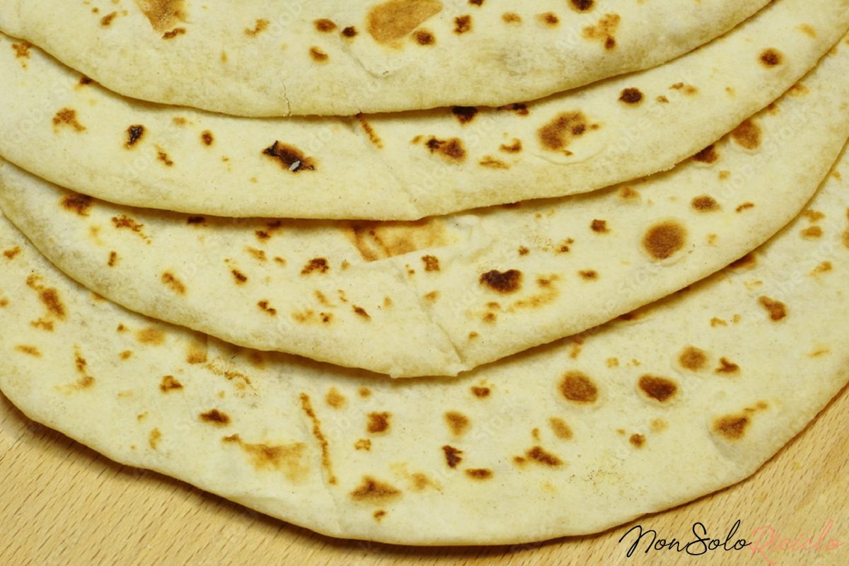 piadine senza strutto pronte in 3