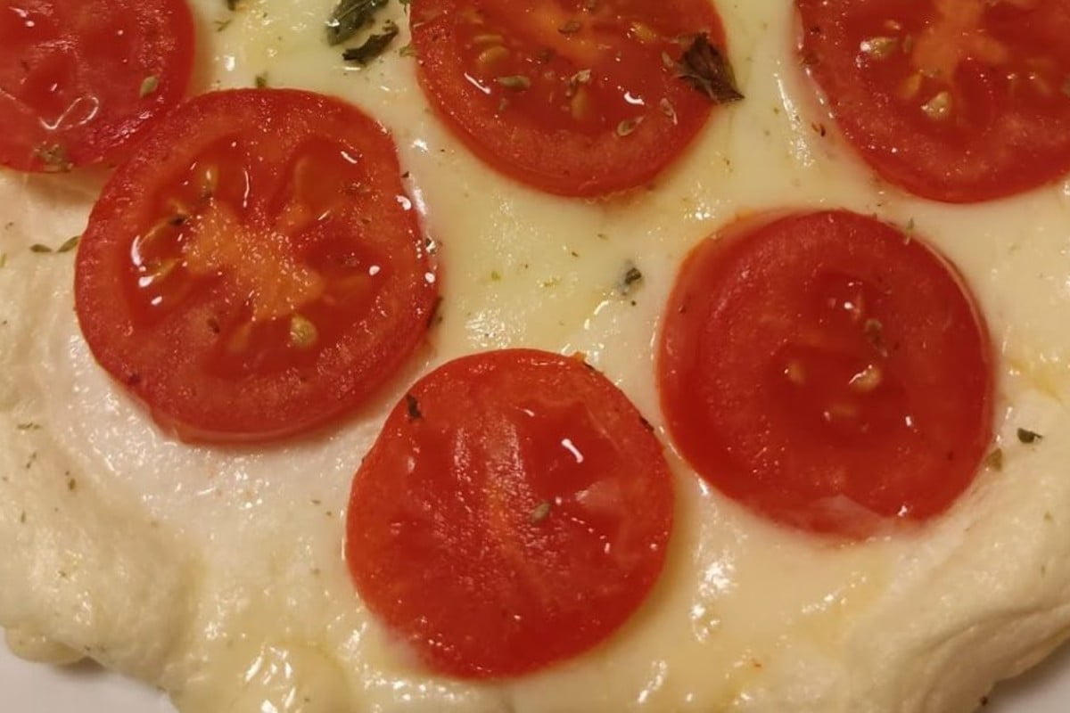 pizza light con gli albumi Pizza di albumi