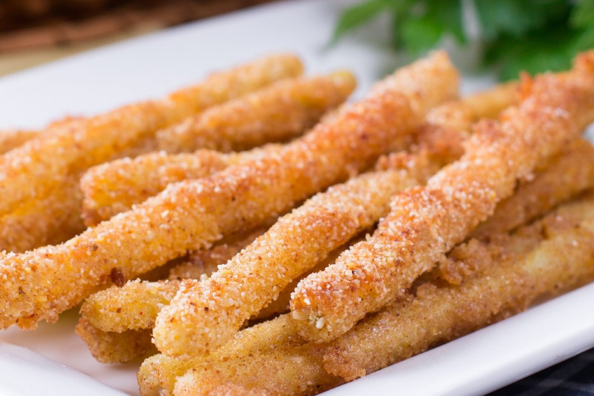 bacchette di zucca croccanti e 1 1