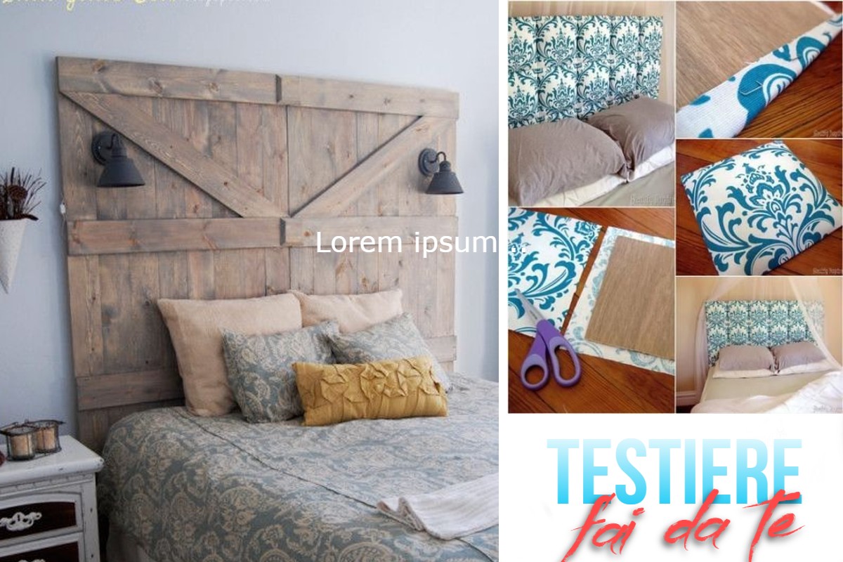 testiere del letto fai da testiere fai da te