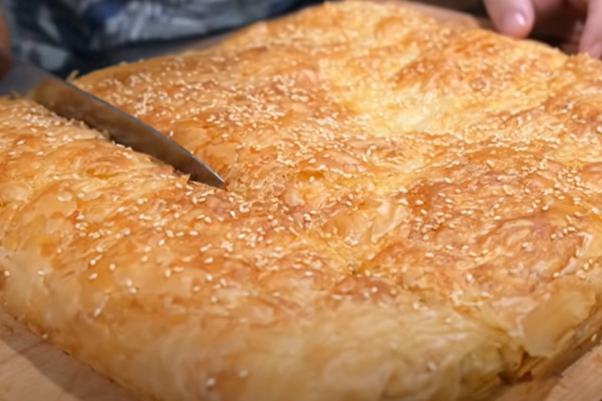 torta di formaggio feta greca torta rustica al formaggio