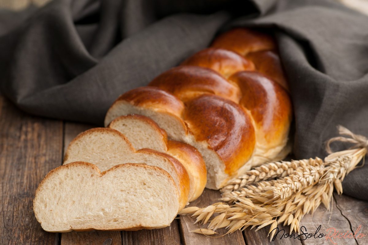 treccia svizzera un lievitato al 1