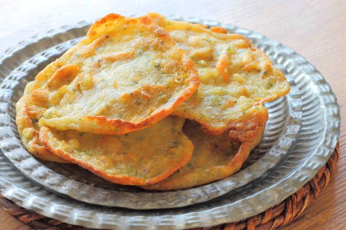 frittatine di gamberi croccanti e 1 spagn