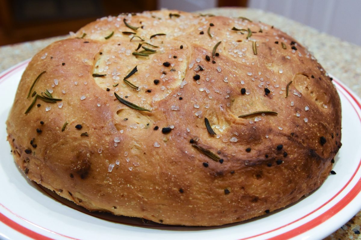 la mega focaccia un lievitato tanto 2