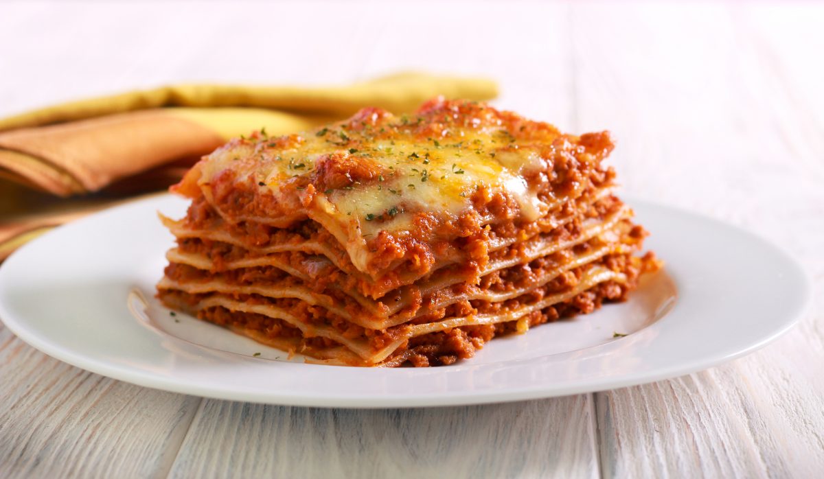 lasagna la ricetta leggera e AdobeStock 244177956
