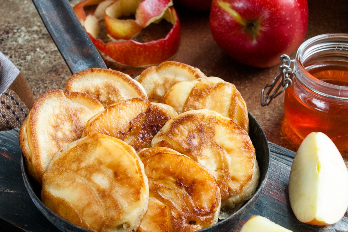 pancake alle mele veloci gustosi pancke alle mele