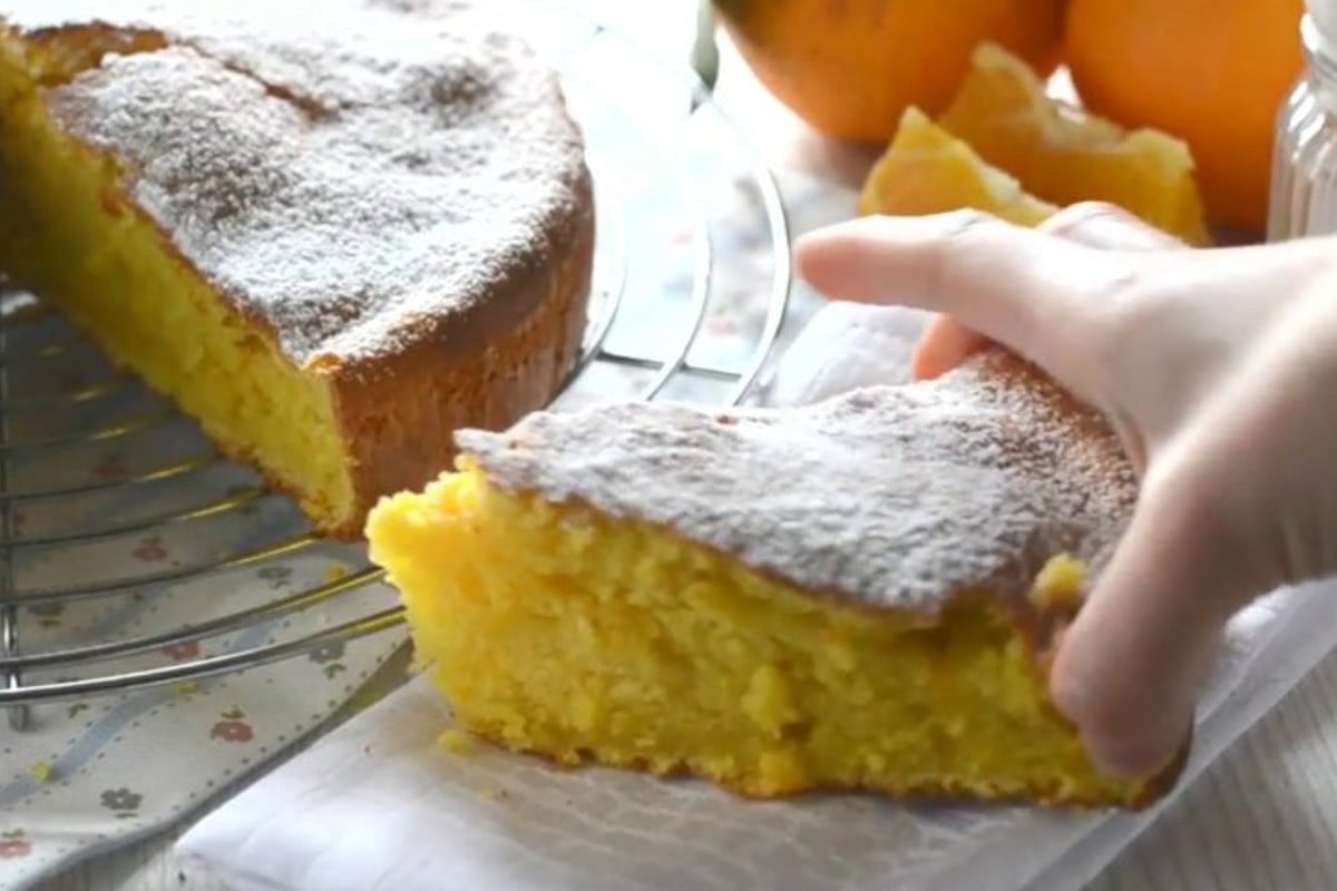torta di succo darancia e torta arance e semolino
