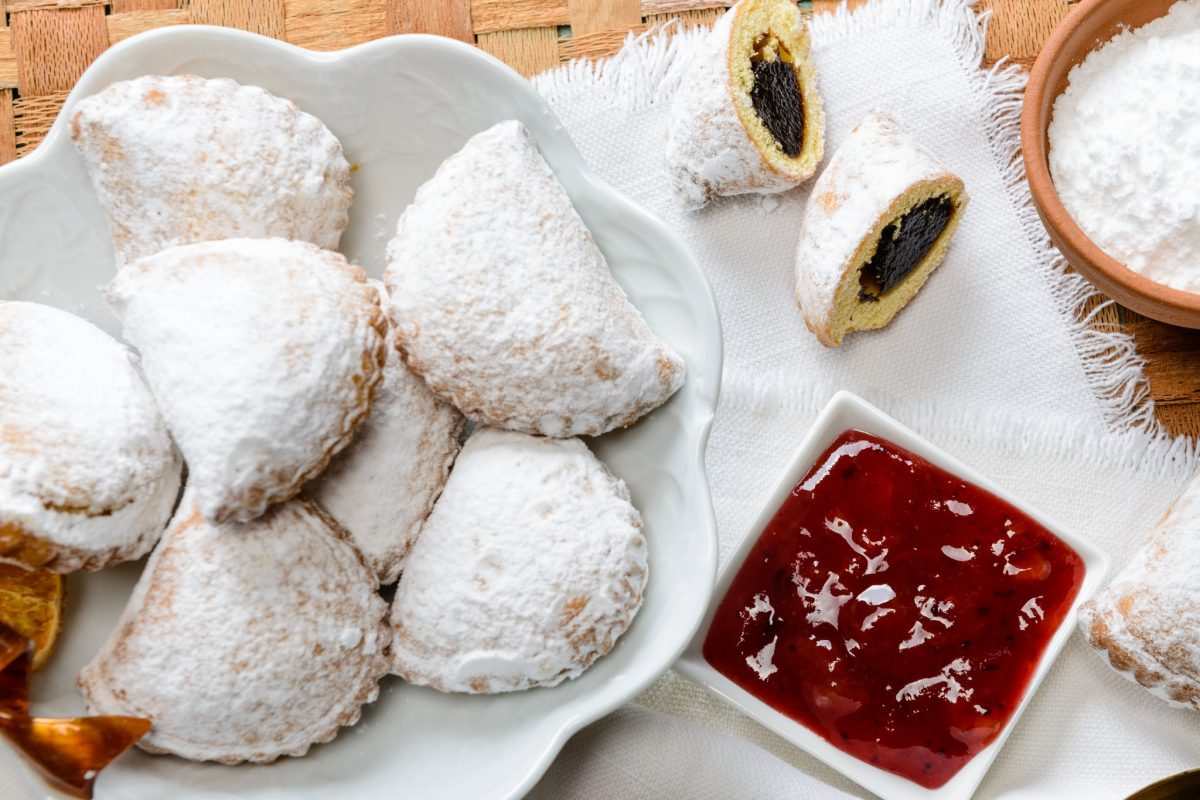 tortelli dolci innevati al forno 2