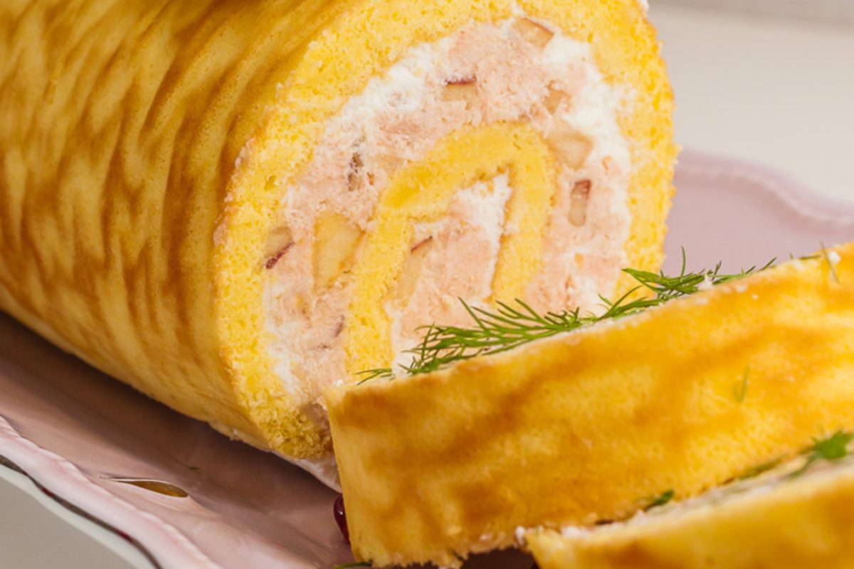 tronchetto salato salmone e ricotta 3