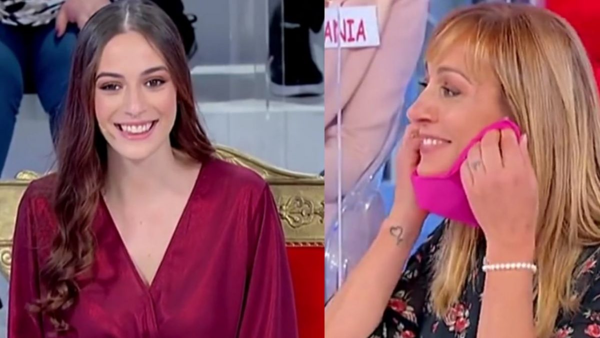 uomini e donne la mamma Roberta e Letizia